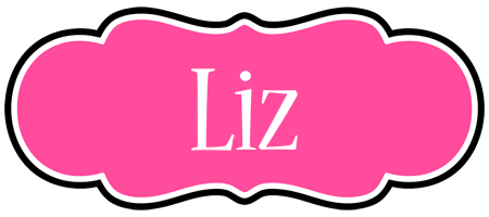 Liz invitation logo
