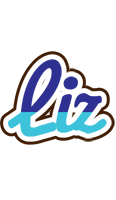 Liz raining logo