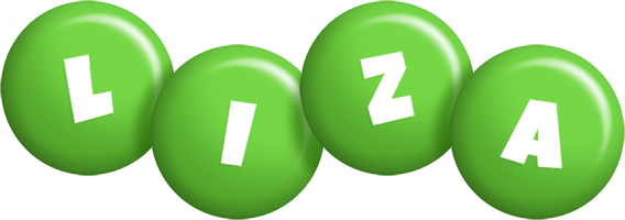 Liza candy-green logo