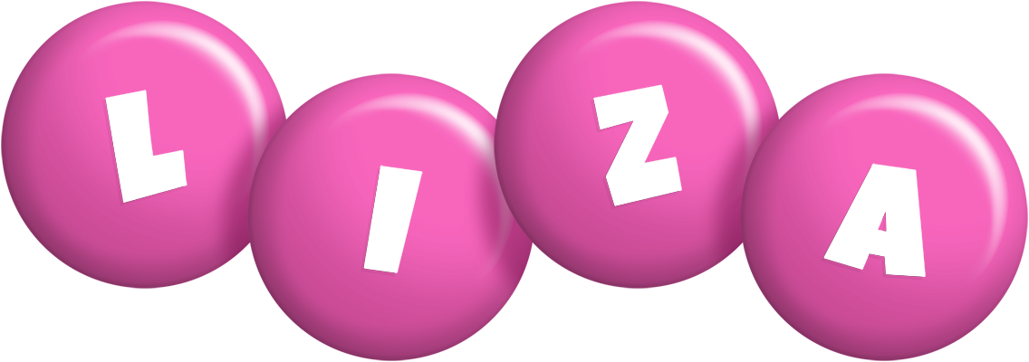 Liza candy-pink logo