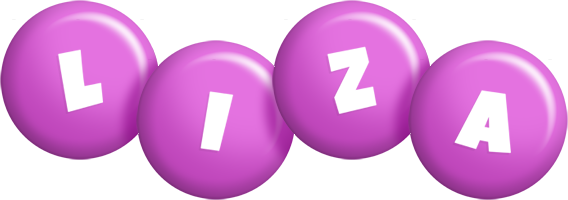 Liza candy-purple logo