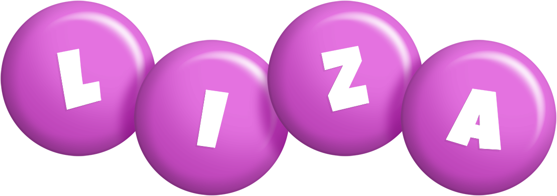 Liza candy-purple logo