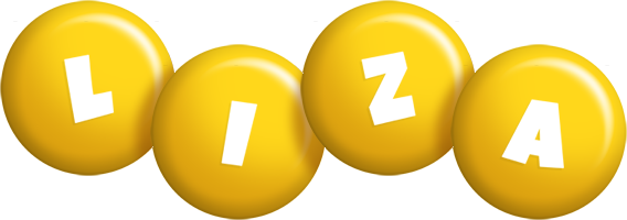 Liza candy-yellow logo