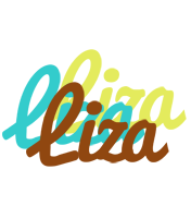 Liza cupcake logo