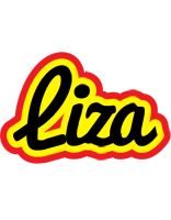Liza flaming logo