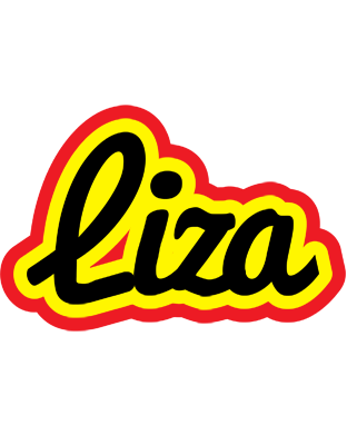 Liza flaming logo