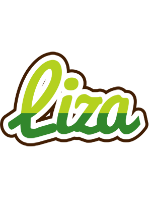 Liza golfing logo