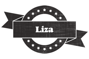 Liza grunge logo