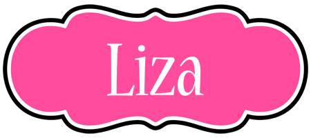 Liza invitation logo