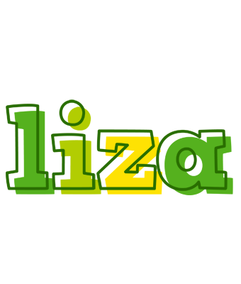 Liza juice logo