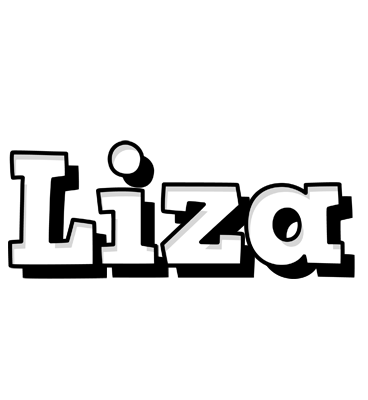 Liza snowing logo