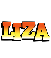 Liza sunset logo