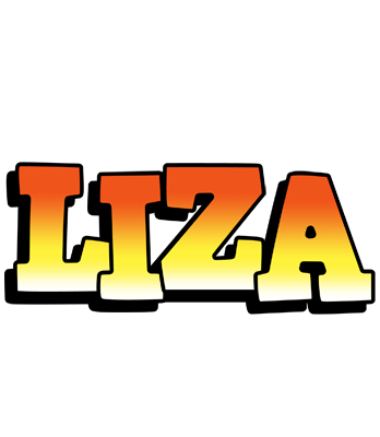 Liza sunset logo