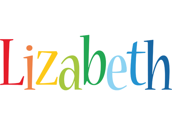 Lizabeth birthday logo