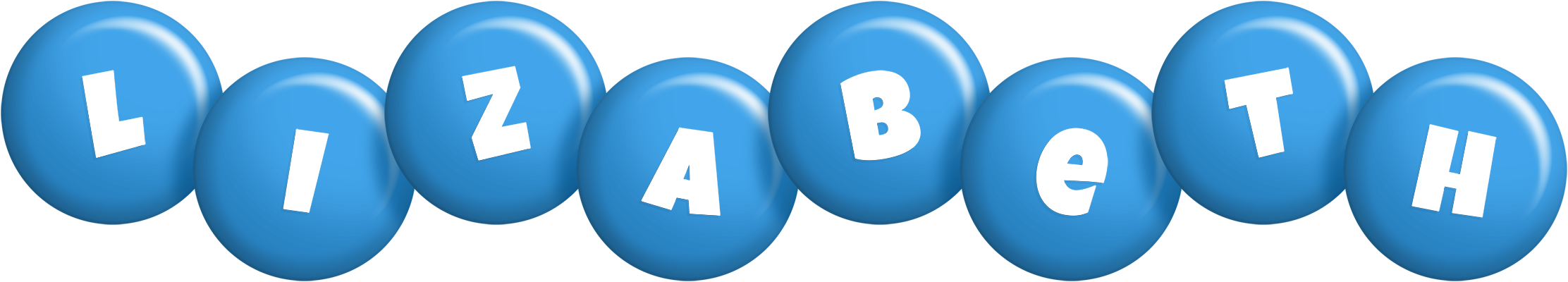 Lizabeth candy-blue logo