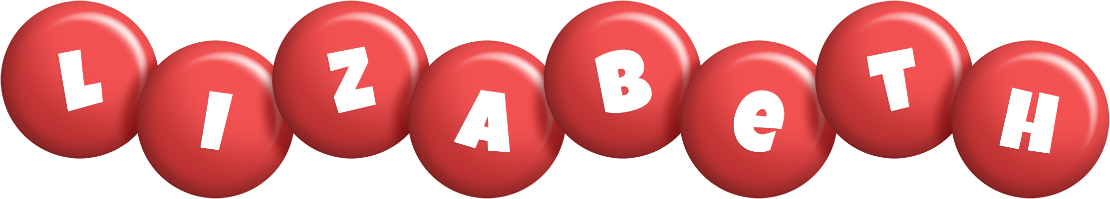 Lizabeth candy-red logo