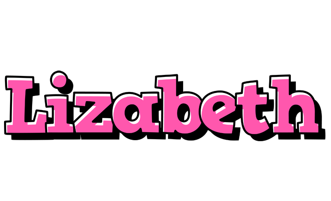 Lizabeth girlish logo