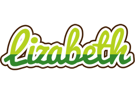 Lizabeth golfing logo