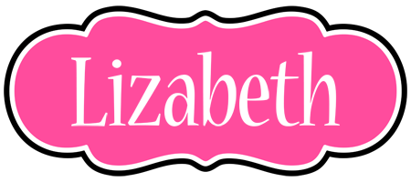 Lizabeth invitation logo