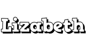 Lizabeth snowing logo