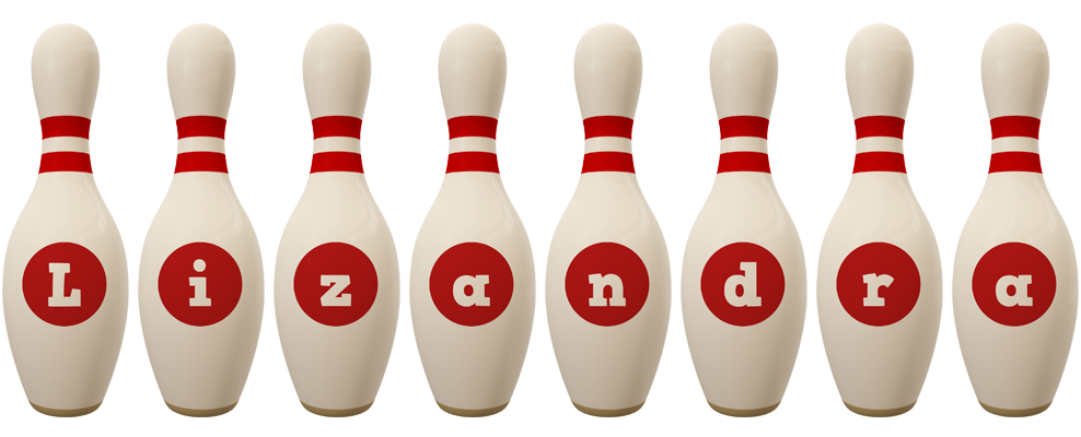 Lizandra bowling-pin logo