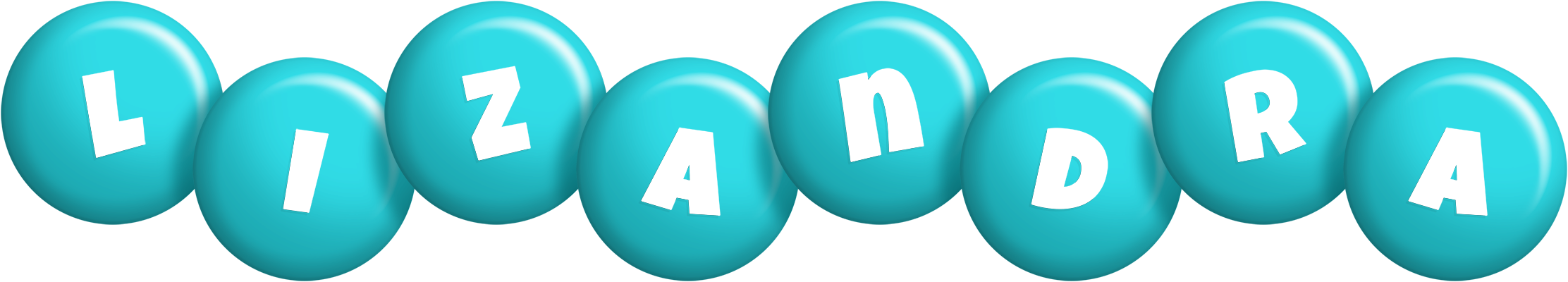 Lizandra candy-azur logo