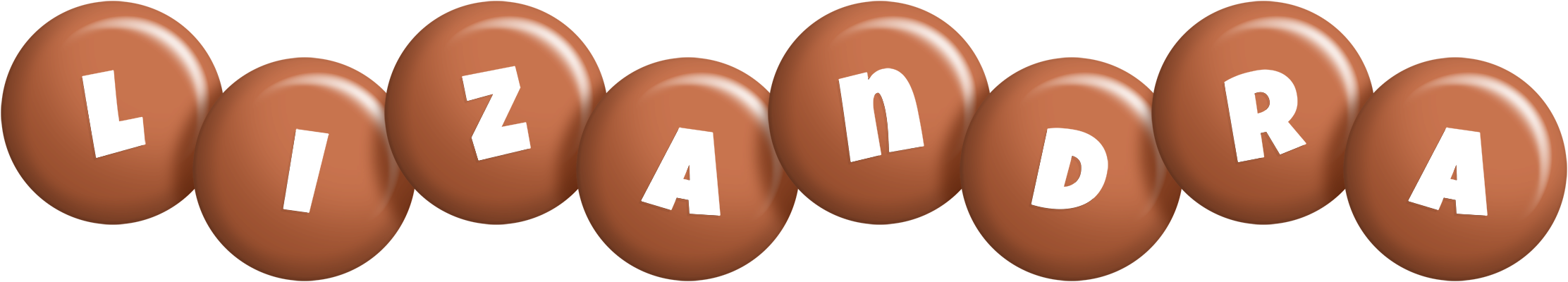 Lizandra candy-brown logo