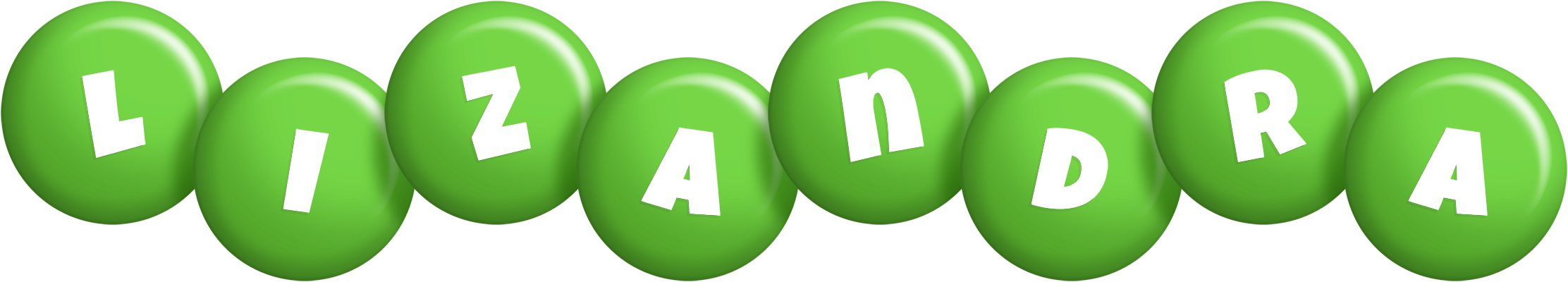 Lizandra candy-green logo