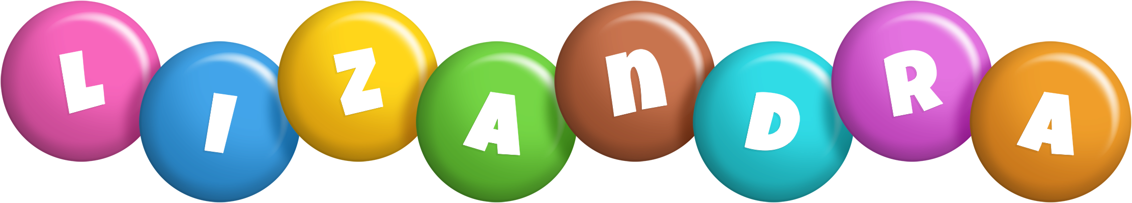 Lizandra candy logo
