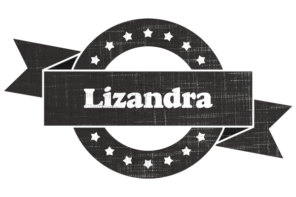Lizandra grunge logo