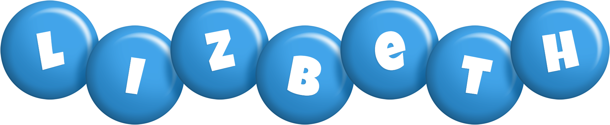 Lizbeth candy-blue logo