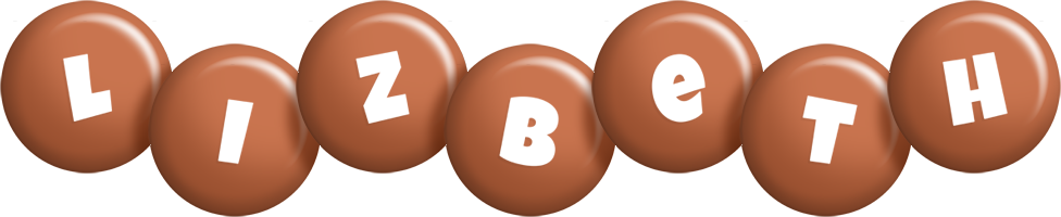 Lizbeth candy-brown logo