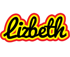 Lizbeth flaming logo