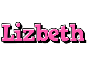 Lizbeth girlish logo