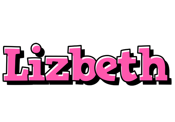 Lizbeth girlish logo