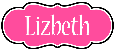 Lizbeth invitation logo