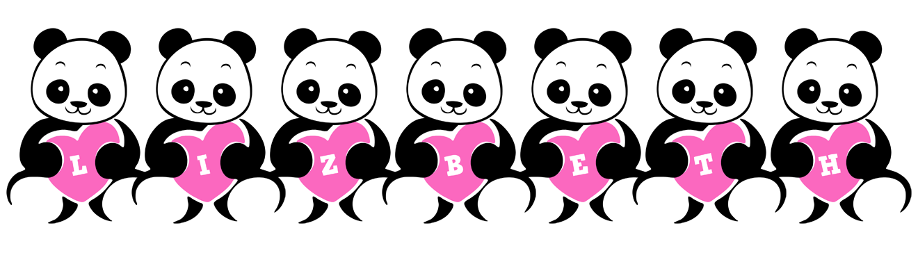 Lizbeth love-panda logo
