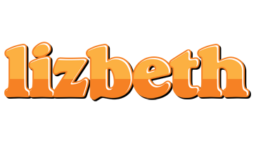 Lizbeth orange logo