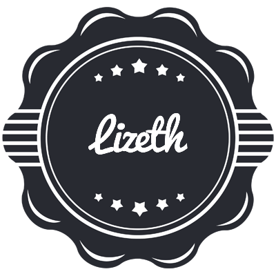 Lizeth badge logo