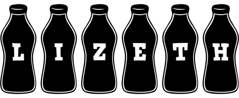 Lizeth bottle logo