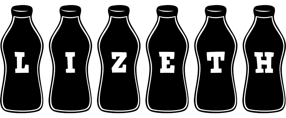 Lizeth bottle logo