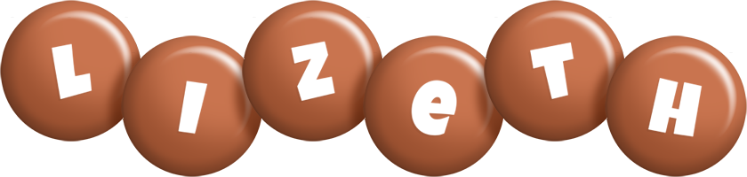 Lizeth candy-brown logo