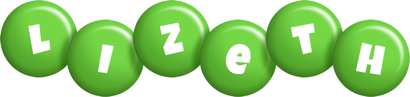 Lizeth candy-green logo