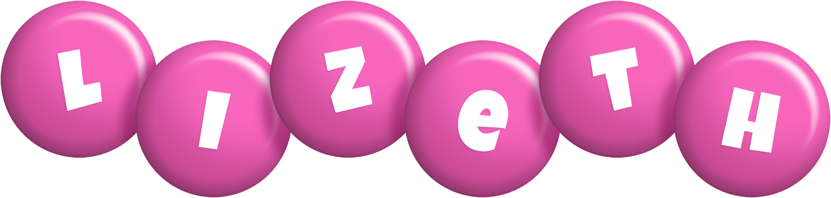 Lizeth candy-pink logo