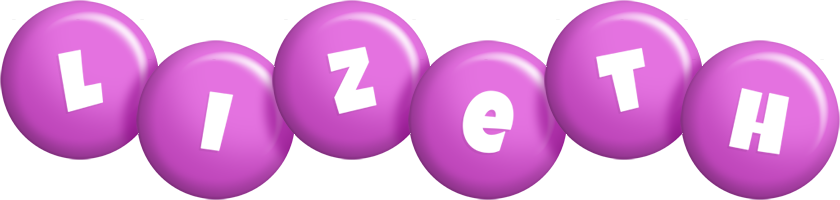 Lizeth candy-purple logo