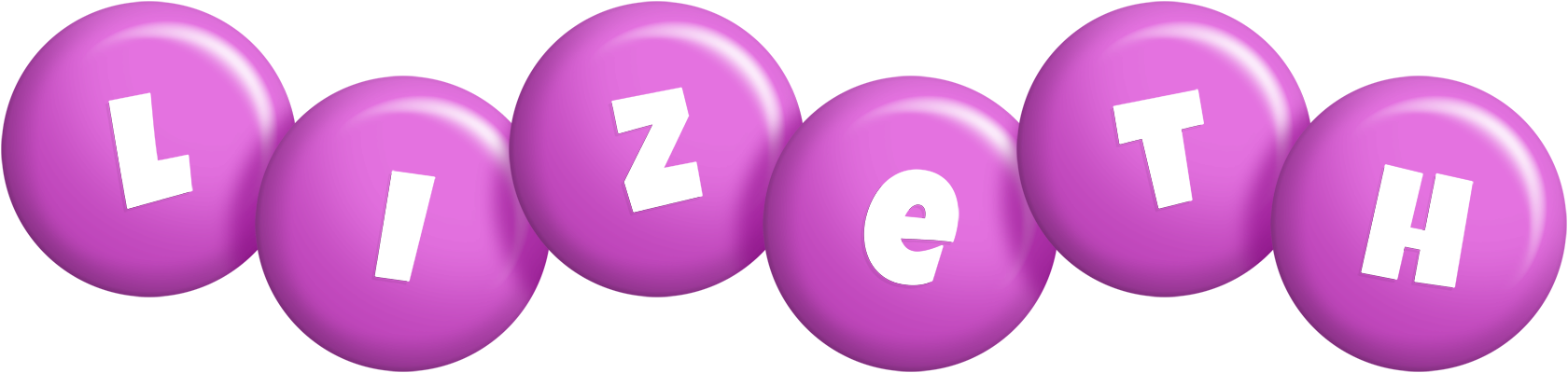 Lizeth candy-purple logo