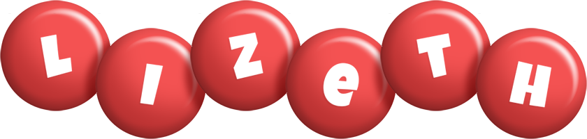 Lizeth candy-red logo