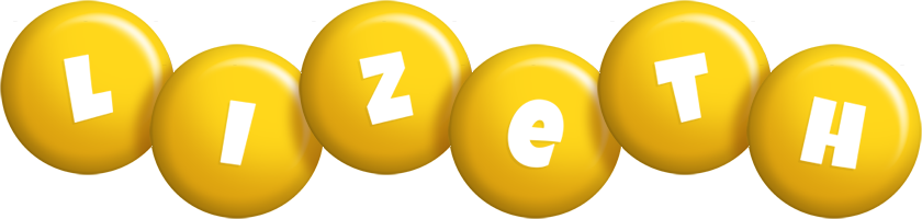 Lizeth candy-yellow logo