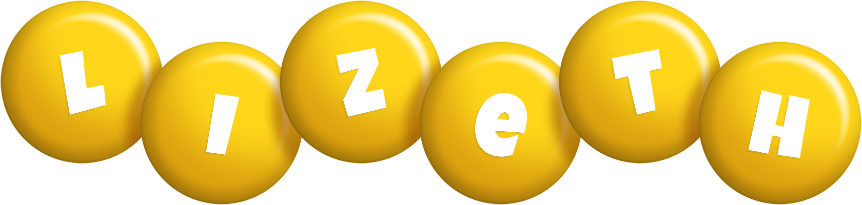 Lizeth candy-yellow logo