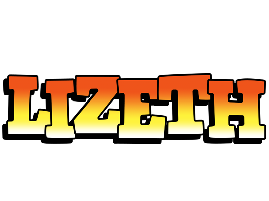 Lizeth sunset logo